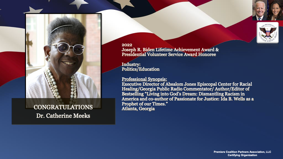 Dr. Meeks Receives Presidential Award
