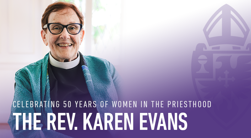 Celebrating 50 Years of Women in the Priesthood: The Rev. Karen Evans