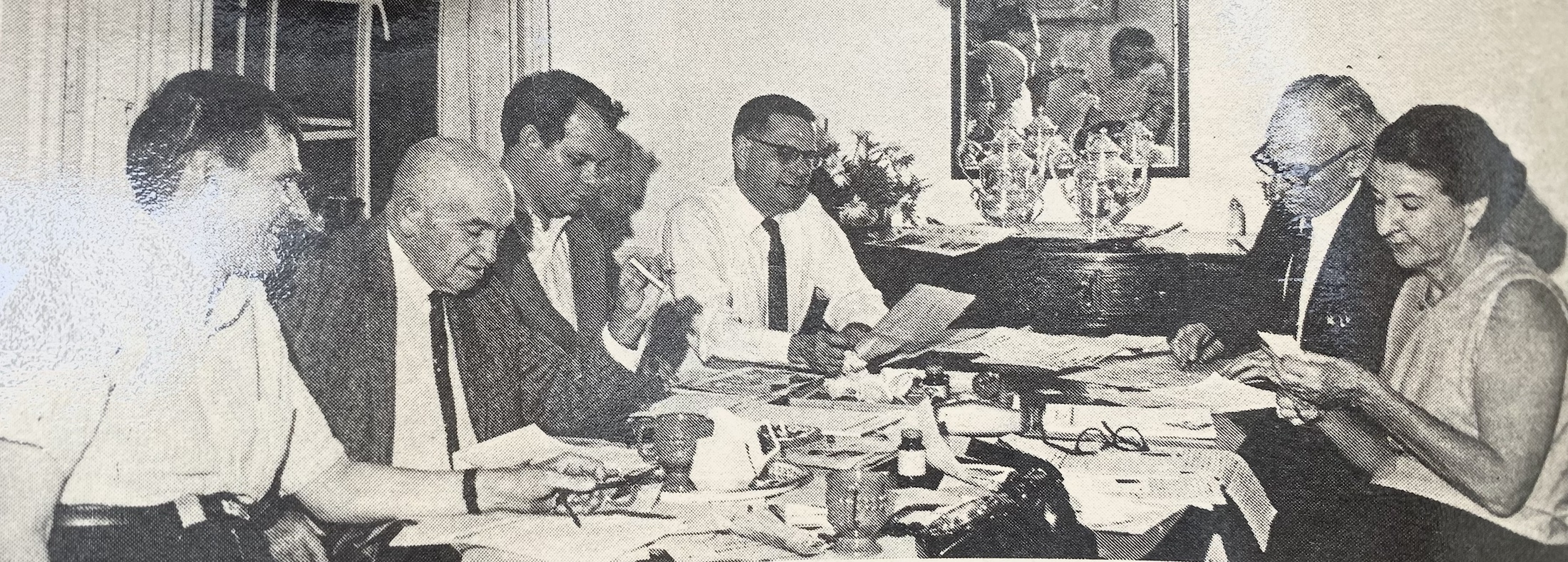 Historical diocesan newspaper clipping about Harry Tisdale.
