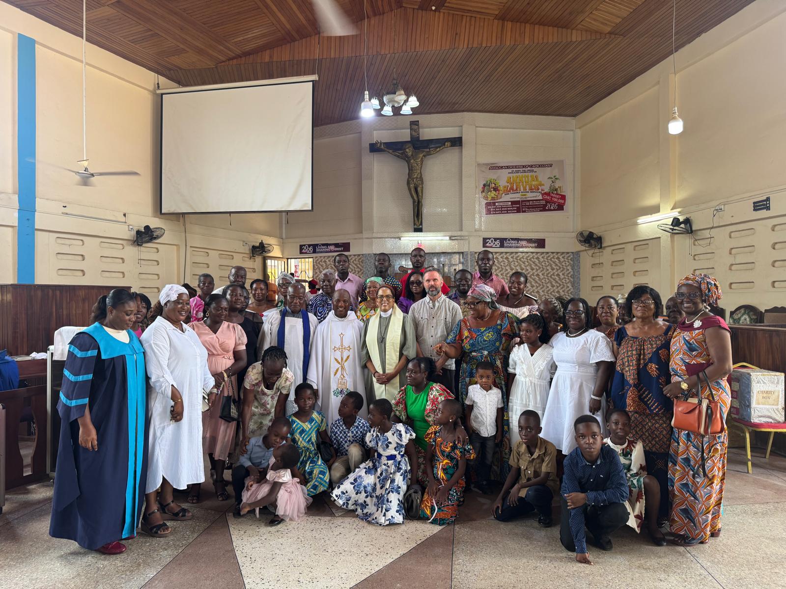 Mother Kenya 2 during the 2026 Ghana pilgrimage.