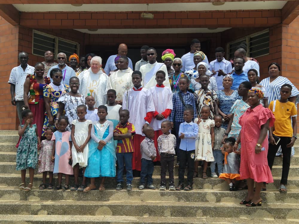 Rev Dean Taylor 2 during the 2026 Ghana pilgrimage.