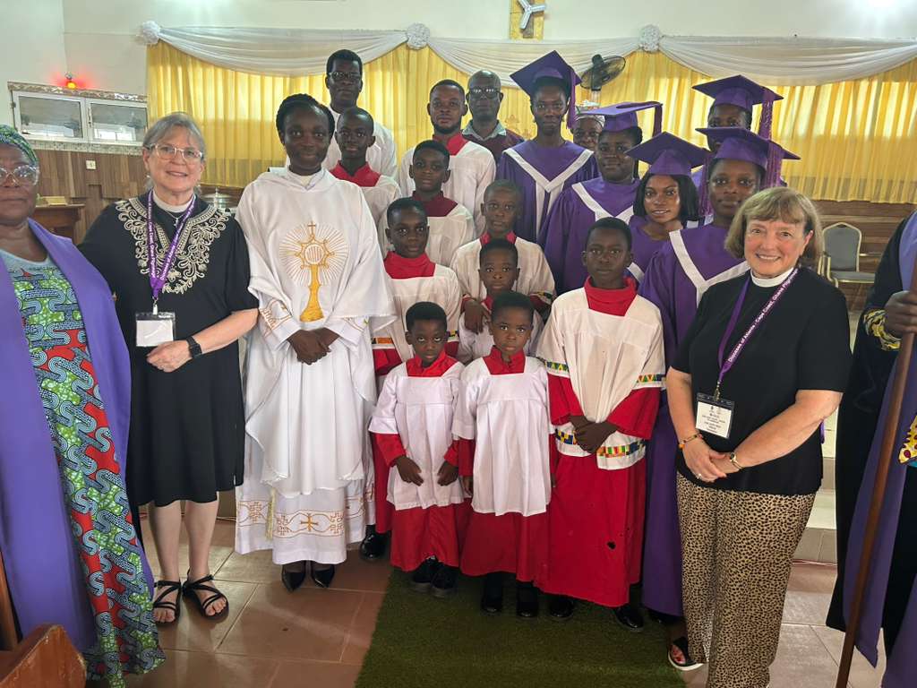Tricia Templeton during the 2026 Ghana pilgrimage.