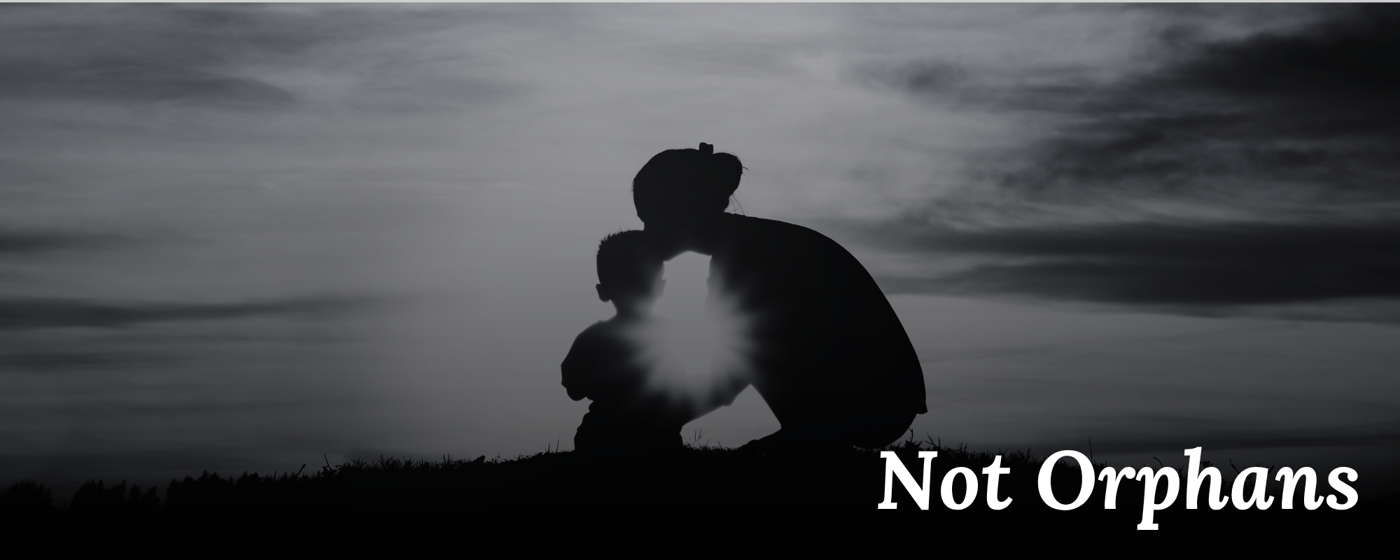 For Faith: Not Orphans (2026-05-08) For Faith devotional graphic: Not Orphans.