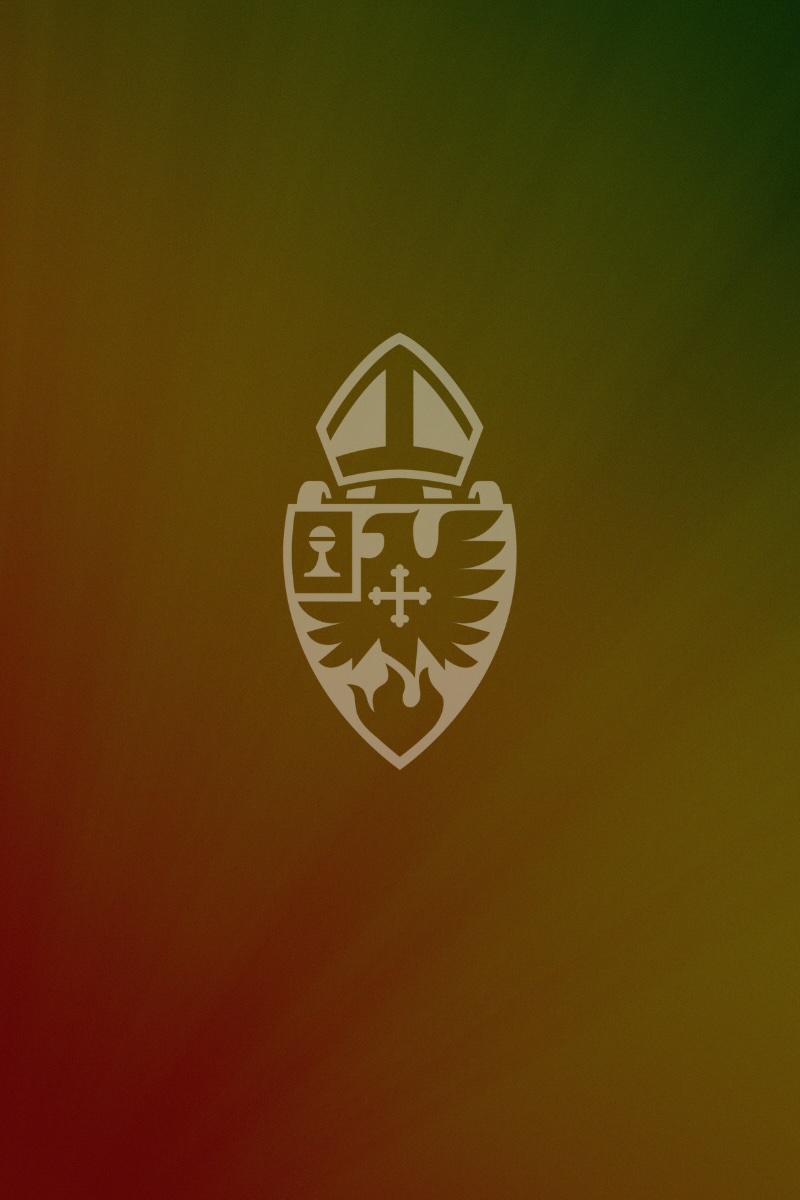 Episcopal Diocese of Atlanta seal on a warm gradient background