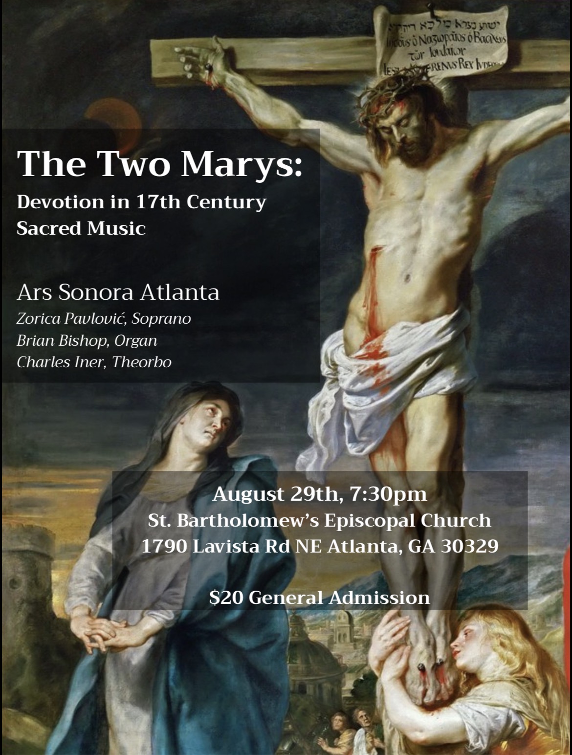 The Two Marys: Devotion in 17th Century Sacred Music