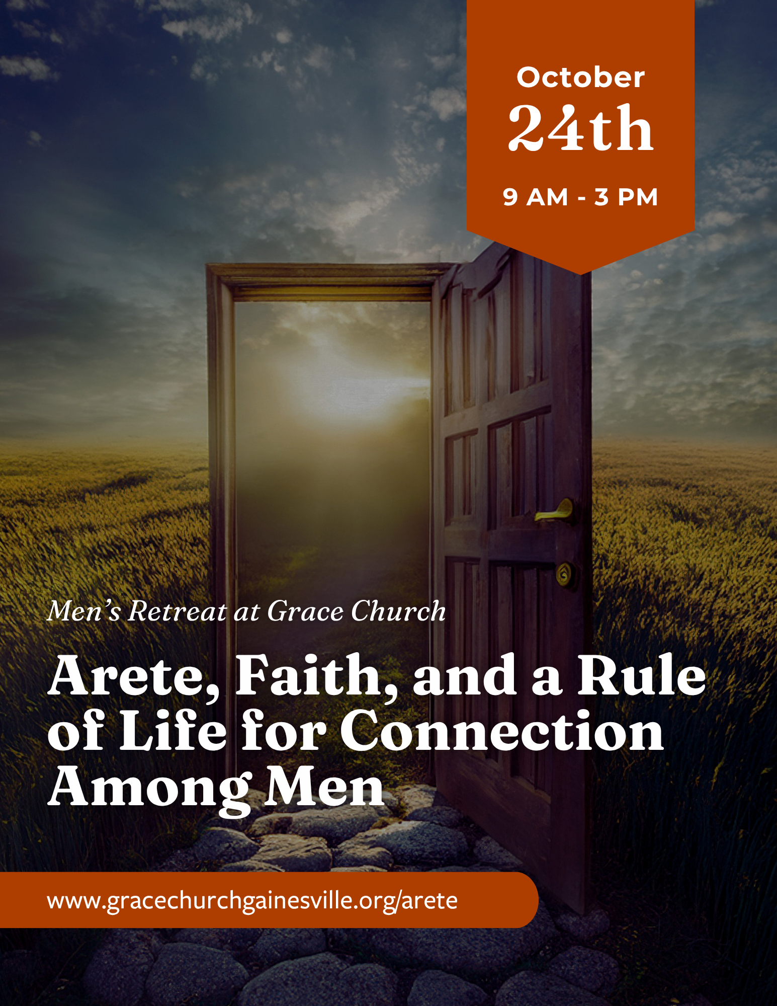 Men’s Retreat at Grace Church: Arete, Faith, and a Rule of Life for Connection Among Men
